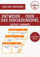 Vorschau - Arbeitsblätter - Entweder oder: Diskussion (lustige Variante) - Deckblatt