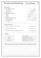 Vorschau - Arbeitsblätter - Lesen: Tiere und Biologie - Leseverstehen - Seite 2