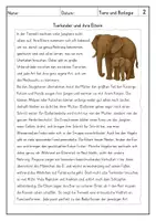 Vorschau - Arbeitsblätter - Lesen: Tiere und Biologie - Leseverstehen - Seite 3