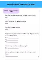 Voorbeeld - Verwijswoorden 3e - 4e leerjaar - Pagina 2