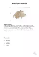Vorschau - Mal- und Bastelvorlagen - Kunst Grundschule, Bilder aus Landkarten gestalten - Seite 1