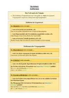 Vorschau - Merkblätter - Merkblatt / Merkwissen: Zeitformen (Tempusformen) - Seite 1