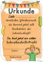 Vorschau - Anderer Materialtyp - Schreibschrift-Urkunden – Diplome in Schulausgangsschrift / SAS - Seite 3
