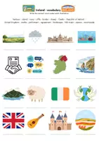 Aperçu - Apprentissages en autonomie - Vocabulaire et phonétique sur l'Irlande / Irlande du Nord - Page de couverture