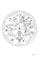 Vorschau - Mal- und Bastelvorlagen - Ostergeschichte als Drehscheibe (Klasse 1, 2, 3, 4) - Seite 2