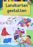 Vorschau - Mal- und Bastelvorlagen - Kunst Grundschule, Gestalte die Landkarte neu - Deckblatt