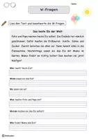 Vorschau - Arbeitsblätter - Lesen Klasse 2: Im Sommer (differenziert) - Seite 3