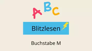 Vorschau - Präsentationen/Tafelbilder - Blitzlesen Klasse 1: Buchstabe M - Seite 2
