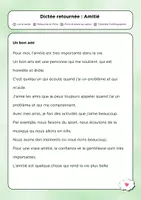 Vorschau - Arbeitsblätter - Amour et amitié - Schreibaufgaben & Modelltexte (A2) - Seite 1