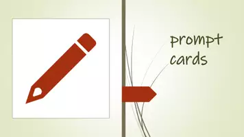 anteprima - Presentazioni / Lavagne - Prompt cards, topics for discussion (Carte prompt, argomenti per la discussione) - Pagina di copertina