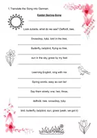 Vorschau - Arbeitsblätter - Easter and spring - Englisch (Begleitmaterial) - Seite 2