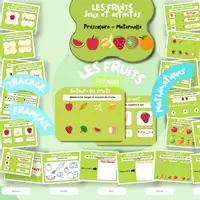 Aperçu - Jeux - Trousse pédagogique alimentation-Les Fruits - Page 2