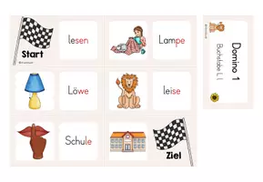 Vorschau - Spiele - Buchstabeneinführung L - Lernspiele für die Freiarbeit - Seite 3