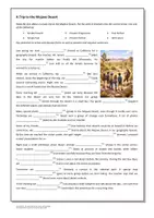 Vorschau - Arbeitsblätter - A Trip to the Mojave Desert (TENSES) - Seite 2