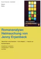 Vorschau - Arbeitsblätter - Dokument - Romananalyse Heimsuchung von Jenny Erpenbeck - Seite 1