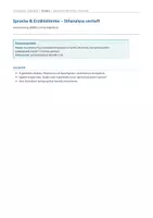 Vorschau - Stundenentwürfe - Heimsuchung Jenny Erpenbeck Sprache & Erzählstimme – Stilanalyse vertieft - Seite 1