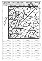 Vorschau - Arbeitsblätter - Rechenmalblätter | Klasse 3 | Zahlenraum 1000 | Frühling - Seite 3