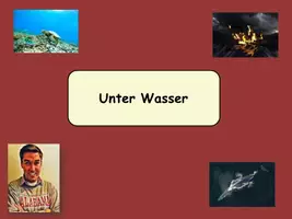 Vorschau - Unterrichtsreihen - Unter Wasser - Deckblatt