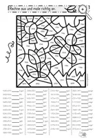 Vorschau - Arbeitsblätter - Rechenmalblätter | Klasse 4 | Zahlenraum 1 Million | Frühling - Seite 3