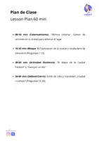 Vista previa - Fichas informativas / Documentos de lectura - La Ciudad: Pack de Conversación A1-A2 - página 1
