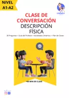 Vista previa - Unidades / Secuencias / Situaciones de Aprendizaje - La Descripción Física y Estilo: Pack de Conversación A1-A2 - Portada