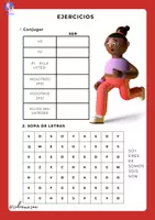 Vista previa - Unidades / Secuencias / Situaciones de Aprendizaje - 🩺 El Verbo SER: Pack de Gramática Visual A1 - página 3
