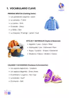 Vista previa - Unidades / Secuencias / Situaciones de Aprendizaje - La ropa | Pack de conversación(A1-A2) - página 2