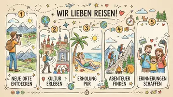 Vorschau - Arbeitsblätter - Arbeitsblatt "Tourismus" + Onlineübung & MP3 + Infografik - Seite 1