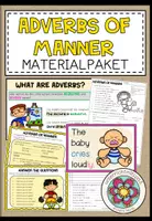 Vorschau - Unterrichtsreihen - Adverbs of Manner Klasse 5, 6, 7 – Adverbien Englisch, Adjektiv oder Adverb, Bildung mit -ly, Grammatik Übungen, Arbeitsblätter | Materialpaket - Deckblatt
