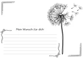 Vorschau - Arbeitsblätter - Muttertagskarte - Vorlage zum Schneiden, Kleben & Gestalten - Seite 1