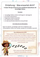 Vorschau - Spiele - Der Rechenkreisel 6174 – schriftliches Rechnen | Klasse 4 5 - Seite 1