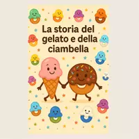 anteprima - Altro tipo di materiale - I colori: storia del gelato e della ciambella - Pagina di copertina
