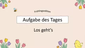 Vorschau - Stationenlernen - Aufgabe des Tages - Frühling - Seite 3