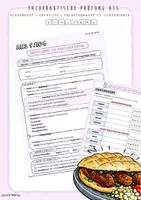 Vorschau - Arbeitsblätter - Fachpraktische Prüfung AES: Fladenbrot + Cevapcici - Selbst gemacht vs. Convenience (G-Niveau) - Deckblatt