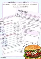 Vorschau - Arbeitsblätter - Fachpraktische Prüfung AES: Burger Bun + Patties - Selbst gemacht vs. Convenience (G-Niveau) - Deckblatt