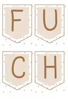 Vorschau - Anderer Materialtyp - Wimpelkette - Fuchsklasse - Klassenraumgestaltung - Seite 3