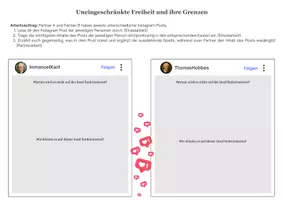 Vorschau - Stundenentwürfe - Freiheit & Verantwortung: Vergleich Thomas Hobbes und Immanuel Kant - Seite 2