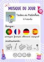 Aperçu - Fiches - PACK COMPLET - Musique du jour (rituel) - Page 2