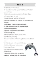 Vorschau - Arbeitsblätter - Der Delfin: Differenzierte Sach- und Lesetexte - Seite 2
