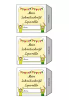 Vorschau - Mal- und Bastelvorlagen - Schulausgangsschrift Leporello – Schreibschrift Buchstaben nachspuren (SAS) - Seite 1