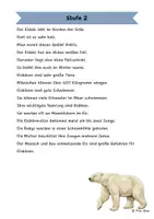 Vorschau - Arbeitsblätter - Der Eisbär: Differenzierte Sach- und Lesetexte - Seite 2