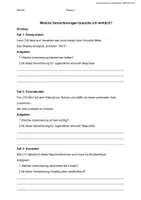 Vorschau - Arbeitsblätter - AB - Welche Versicherungen brauche ich wirklich ? - Deckblatt
