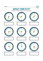 Vorschau - Arbeitsblätter - Telling Time | Clocks Worksheets - Seite 2