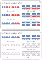 Vorschau - Stationenlernen - Mathematik Rechnen mit verliebten Zahlen ZR 20 Kartei - Seite 3