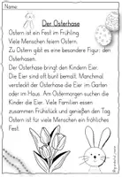 Vorschau - Arbeitsblätter - Lesetexte zu Ostern - Seite 2