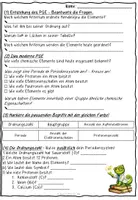 Vorschau - Arbeitsblätter - Laufrallye Periodensystem der Elemente - Laufzettel - Seite 2