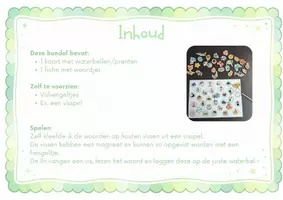 Voorbeeld - Visspel - woordenschat inoefenen - Pagina 3