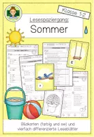 Vorschau - Arbeitsblätter - Sparpaket: Sommer (Klasse 1-2) - Seite 1