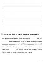 Vorschau - Test - Rechtschreibung Dehnungs-h/ silbentrennendes-h Lernzielkontrolle/ Arbeit Klasse 4 - Seite 3