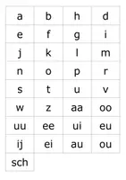 Voorbeeld - Spel hoekenwerk: letters meppen - Pagina 1